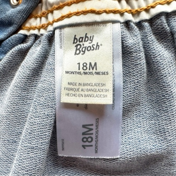 Baby B’gosh Denim Overall Dress - Size 18M - Picture 3 of 5